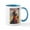 White/Blue Inside, variant on CafePress - Witch Way Halloween Witch Art Travel Mugs - 11 oz Ceramic Mug - Novelty Coffee Tea Cup