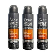 Dove Men + Care Antiperspirant Dry Spray Anti Bacterial Odour Defense 48H 107 mL (3 Pack)