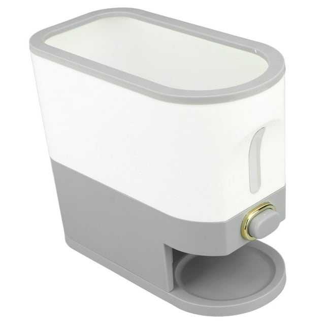 Dispensador de Arroz con Tapa Sellada para un Fácil Almacenamiento Tipo de Prensa Sellada Caja de Almacenamiento de Granos Contenedor de Almacenamiento de Arroz Transparente para ANGGREK Otros