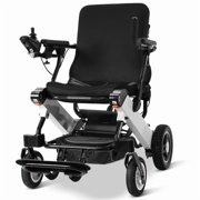 Gasky Electric Wheelchairs for Adults,12.5 Miles Long Travel Range,Folding Compact Motorized Wheelchair,Airline Approved