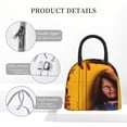 thumbnail image 5 of Lsque Chucky Print Lunch Bag, Insulated Lunch Box, Small Leakproof Cooler Food Lunch Containers Reusable High Capacity Lunch Tote Bags for Work, Travel, Outdoor, 5 of 8