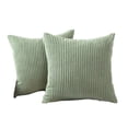 thumbnail image 1 of JINSIJU Striped Domestic Bedding Covers Square Rectangle Thick Cushion Cases, 1 of 3