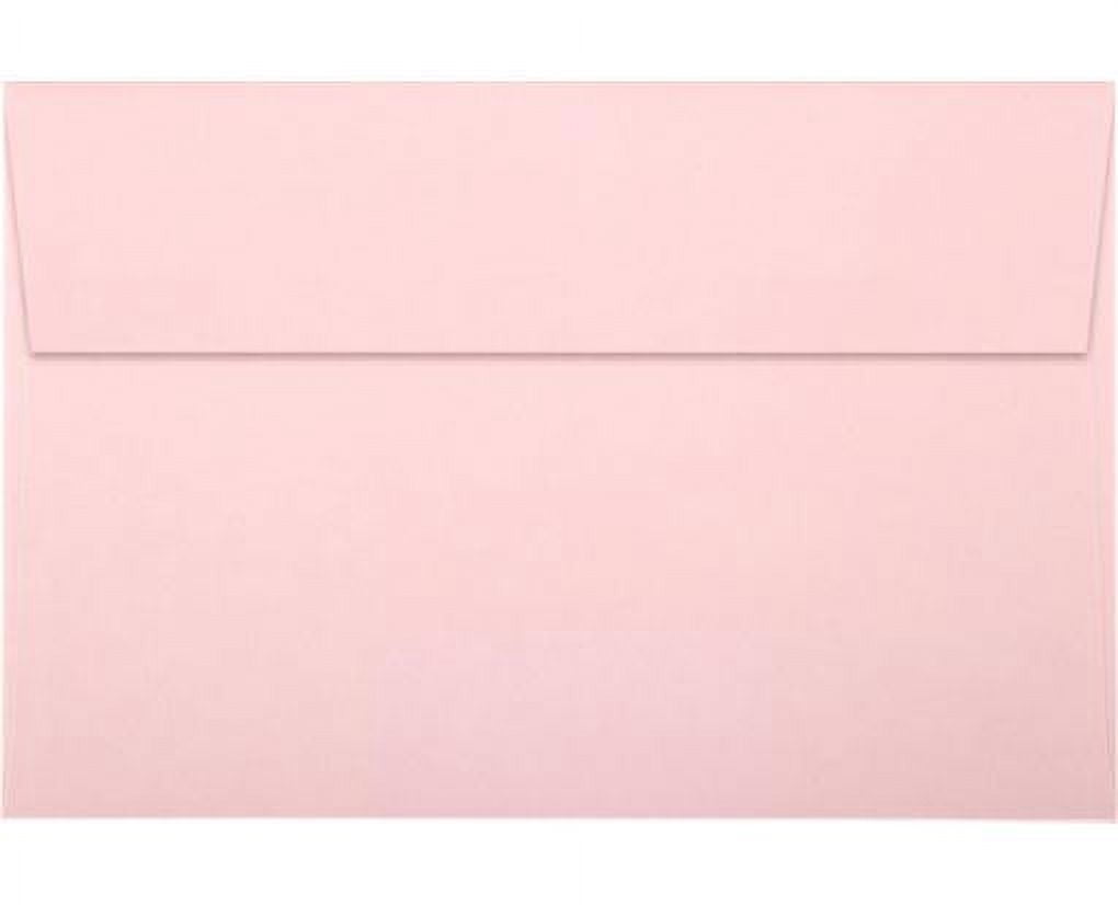 Luxpaper A9 Invitation Envelope, (5 3/4 X 8 3/4), Candy Pink, 50/Pack