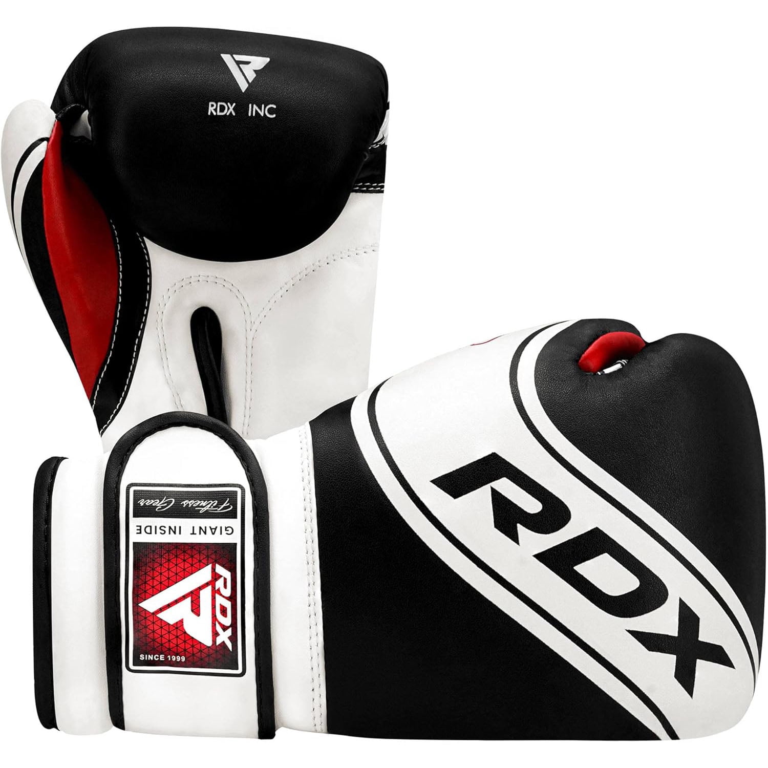 RDX Boxing Gloves for Kids, Maya Hide Leather Junior Champions Punching Training Gloves for Boxing, MMA, Muay Thai Gloves with Ventilated Palm