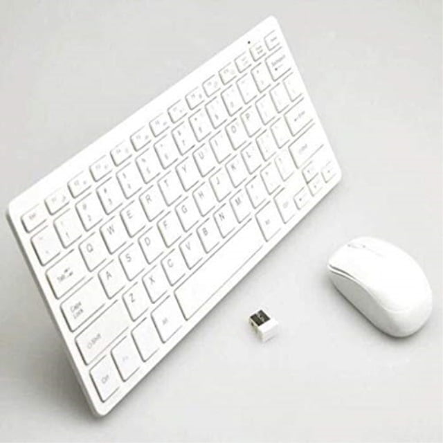 Full Size Slim 24g Wireless Mouse And Keyboard Set Ultra Thin Wireless