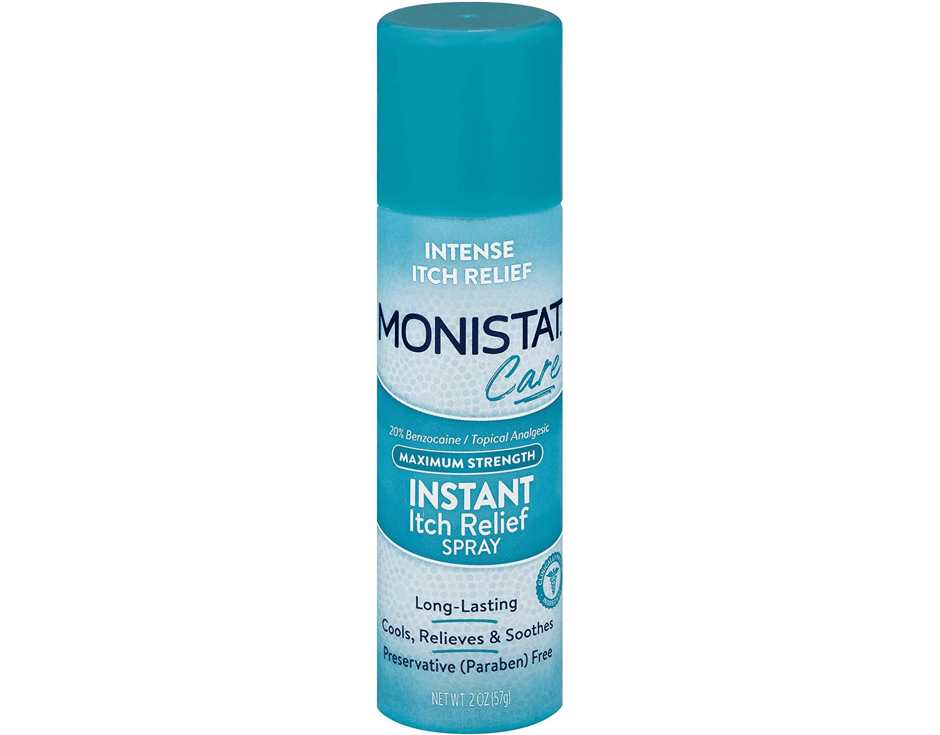 Monistat Care Maximum Strength Instant Itch Relief Spray 2 Ounce
