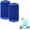 Blue, variant on Tiny Cavity Silicone Ice Cube Tray (2 pack) - Small Mold for Freezer, Cocktails - Stackable, BPA & Odor Free (Red
