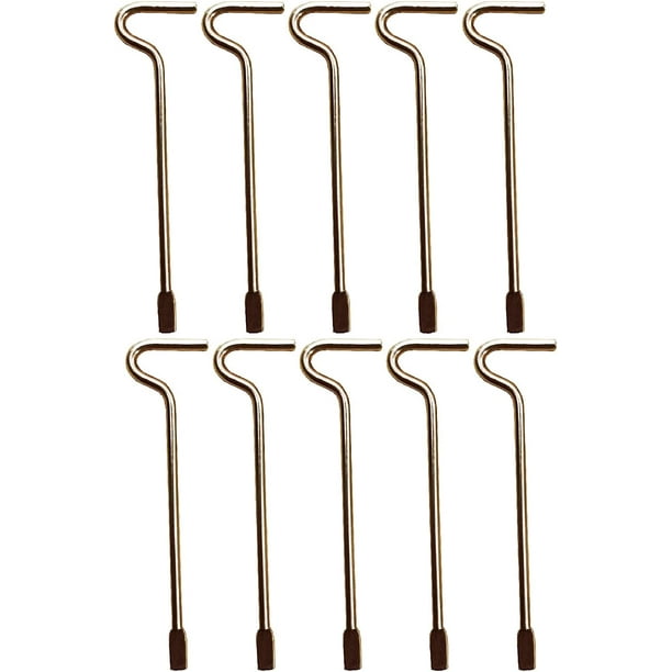 10 Pack Emergency Keys for Interior Door Locksets Key Pin for Interior