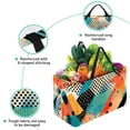 thumbnail image 3 of Geometric Cube Reusable Large Capacity Foldable Grocery Bags and Shopping Baskets made with Oxford Cloth, 3 of 7