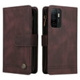 thumbnail image 3 of Case for Samsung Galaxy A33 5G/4G Cover Zipper Pocket Wallet Case Magnetic Protective - Braun, 3 of 5