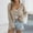 Khaki, variant on Women's Tie Front Lightweight Summer Beach Cardigan Sweaters Long Bell Sleeve V Neck Knit Cropped Vacation Tops Khaki L