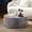 Stone Gray + MDF + Modern+5, variant on ENTU Round Drum End Table with Mars Pattern for Living Room and Bedroo, No Assembly Needed
