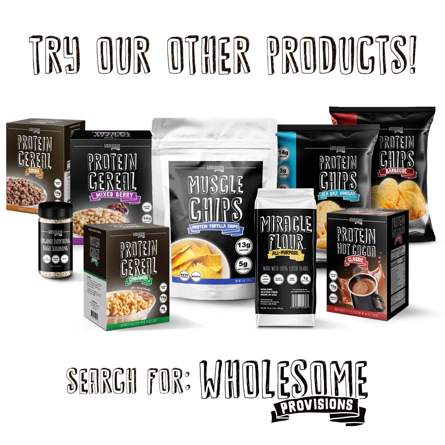 Protein Chips, 14g Protein, 3g-4g Net Carbs, Gluten Free, Keto Snacks, Low Carb Snacks, Protein Crisps, Keto-Friendly, Made in USA (Sea Salt Vinegar, 7 Pack)