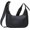 Black, variant on Slouchy Hobo Bags for Women Retro PU Leather Crossbody Purse Soft Underarm Shoulder Purses Work College Tote Handbags