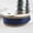 Navy Blue, variant on Zhuge Gold Glitter Trim Wired Velvet Ribbon 2.5in ×10Yd, Holiday Fabric Trim for Christmas Tree Decor, Wreath Building and Garland DIY Projects, Navy Blue