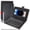 black+touch pen, variant on Portable Wireless Keyboard & Touch Pen - Full-Size, Foldable, Black PU Leather for Smartphones & Tablets, Wireless Keyboard and Mouse, for TV Box, TV, Tablet