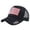 Black, variant on Unisex National Baseball Cap For Outdoor Sun And Group Activities Ventilated Mesh Design Breathable Casual Adjustable Classic Black One Size