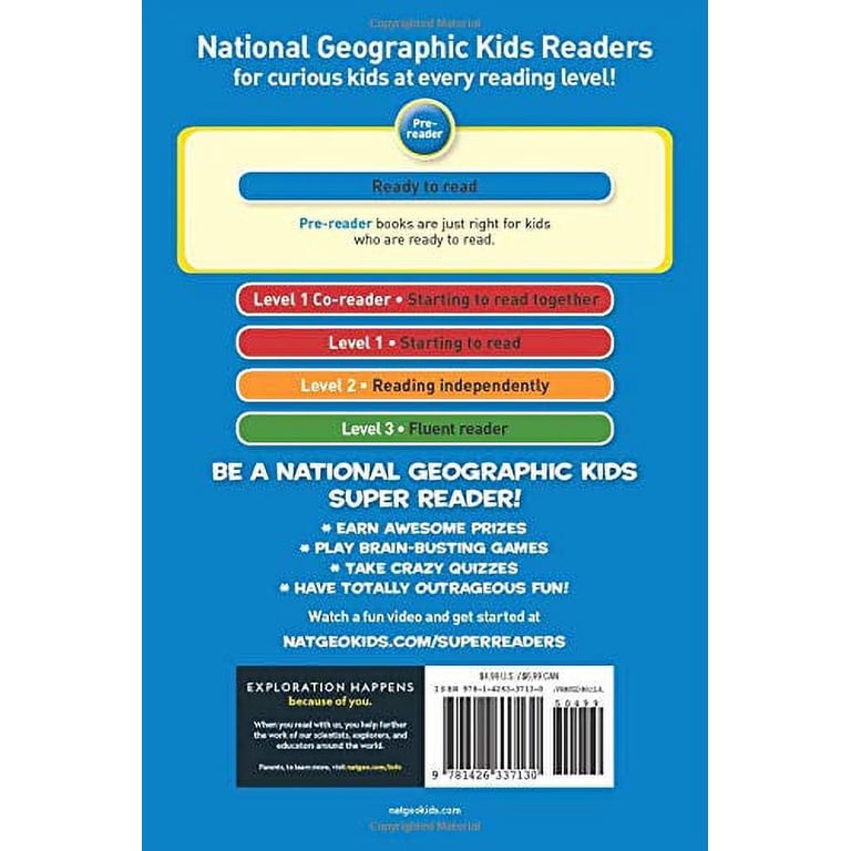 National Geographic Kids Readers Whales, Pre-Reader, Paperback