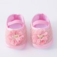 thumbnail image 2 of Linfrsh Shoes for Girls Baby Shoes Soft Sole Toddler Shoes Dress Flower Princess Shoes Toddler Shoes Boys Slip On Sneakers Baby House Shoes Pink,0-6 Months, 2 of 5