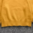 thumbnail image 5 of FamilyThread Kids Sweater Knit Pullover Sweatshirt Kids Long Sleeve Crew Neck Solid Color Casual Tops For 2-6Y, 5 of 7