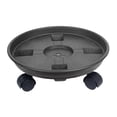 thumbnail image 2 of YWMJZEU Plant Saucer Rolling Plant Stand with Wheels Plant Saucer Roller Planter Trolley 36cm, 2 of 9