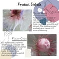 thumbnail image 4 of Louis Garden 1.7m Silk Poppy Artificial Flower Party Backdrop Giant Flowers for Decoration, Blue, 4 of 7