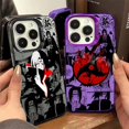 thumbnail image 4 of Narutos-funda de teléfono ITACHIs para Apple iPhone 11, 14, 15, 13 Pro Max, 12, silicona 15 Plus, 11Pro, protección de lente mate, Coque chapado, 4 of 5