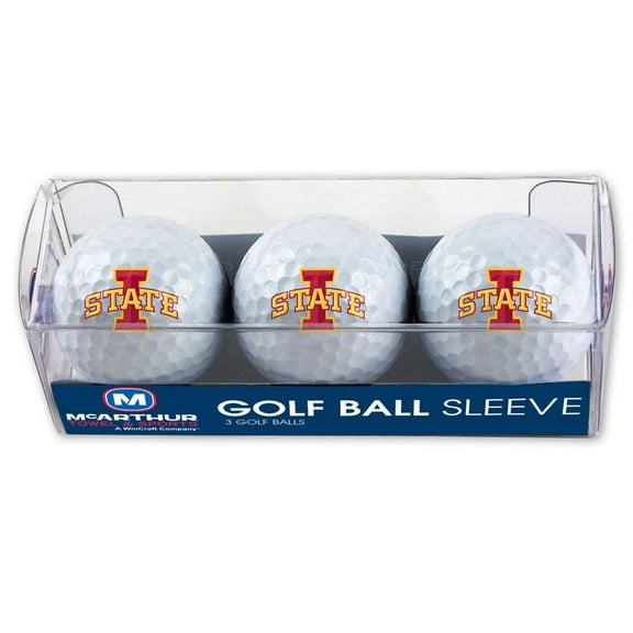 WinCraft Iowa State Cyclones Golf Balls, 3 Pack