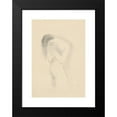 thumbnail image 2 of Mikuláš Galanda 14x18 Black Modern Framed Museum Art Print Titled - Sketchbook with Various Studios Drawings (1937-1939), 2 of 5