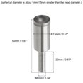 thumbnail image 2 of Unique Bargains 13mm 600 Grits Diamond Mounted Point Spherical Concave Head Bead Grinding Bit, 2 of 5