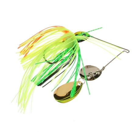 Strike King Lil Mr Money 3/16oz Spinnerbait Lure Fire Tiger
