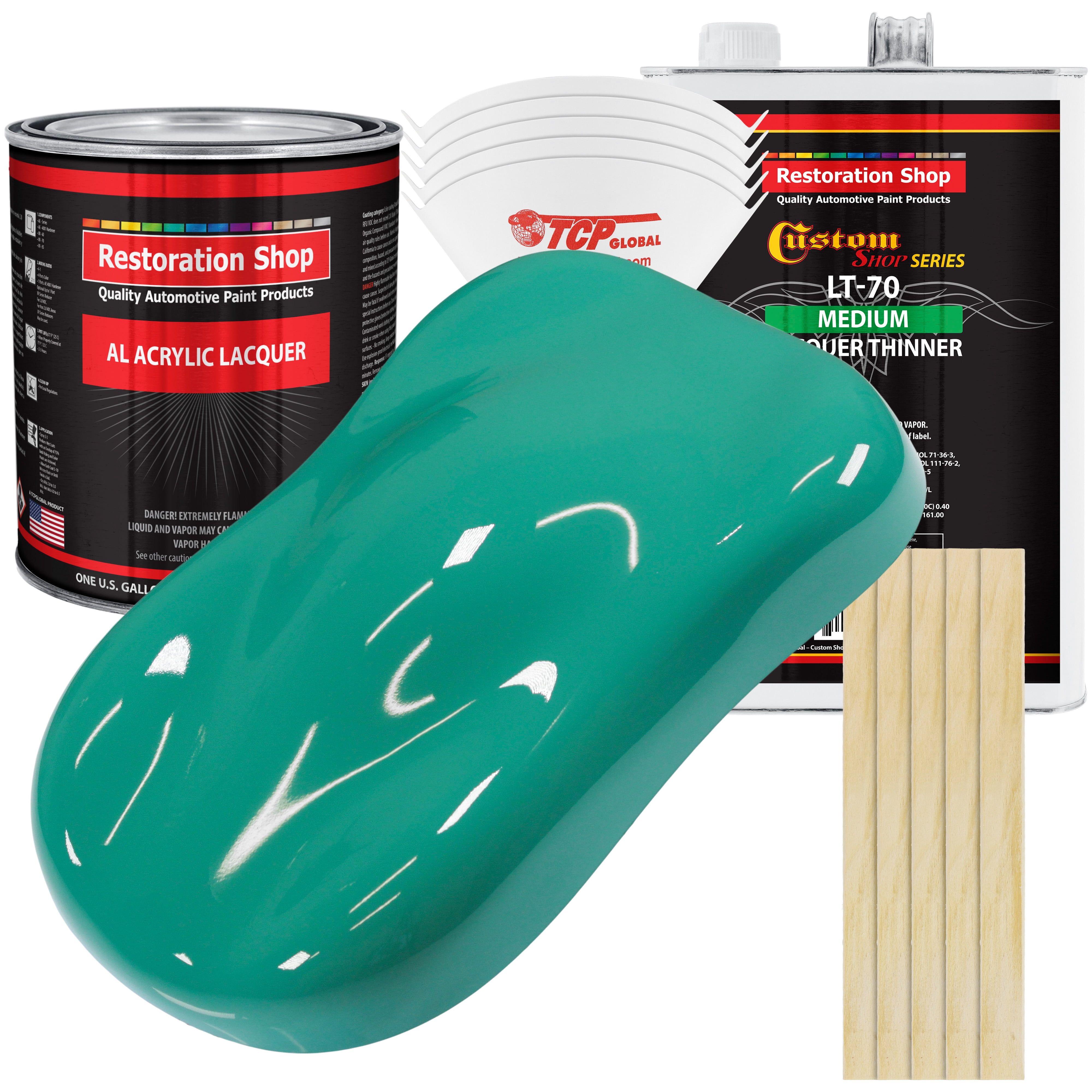 Restoration Shop Tropical Turquoise Acrylic Lacquer Auto Paint