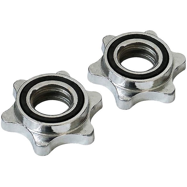 2 Pcs25mm - Colliers de Verrouillage en Acier Inoxydable pour Barre d'Haltères