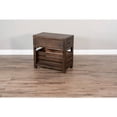 thumbnail image 5 of Sunny Designs Homestead 15" Mahogany Wood Chair Side Table in Tobacco Leaf, 5 of 5
