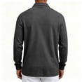 thumbnail image 3 of FGVCTG Men's Golf Polo Shirts Casual Long Sleeve Lightweight Pullover Top Soft Breathable Golf T-Shirt for Daily Wear Dark Gray S, 3 of 6