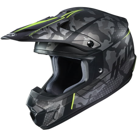 HJC CS-MX 2 Sapir MX Offroad Helmet Gray/Yellow (Best Off Road Helmet Brand)
