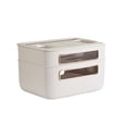thumbnail image 1 of Caja De Almacenamiento Para Enrutador, Caja De Gestión De Cables Anticaída De Plástico Con Diseño Desmontable De Múltiples Orificios, 1 of 7