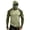 Light Green #36, variant on Mens Fishing Shirts Muscle Hooded Sun Shirt 2026 Summer Long Sleeve Workout Hoodies Cooling Upf 50+ Outdoor Pullover with Face Mask Royal Blue 2XL
