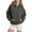 B-Dark Gray, variant on 2025 Women's Fashion Long Womens Zip Up Hoodie Sweatshirt Sleeve Zipper Hooded Composite Blank Sweat Shirts for Women Coat with Drawstring Sweater Hoodies for Women Casual Button Coat Sweatshirt