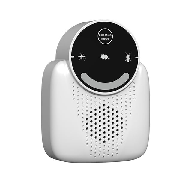Toystoory Repelente de ratones potente sin químicos dañinos. Poder ultrasónico. Repelente de ratas. Silencioso. Electrodomésticos blanco