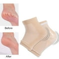 thumbnail image 3 of CNKOO 1 Set Gel Heel Socks Woolen Toeless Comfortable Open Toe Silicone Beauty Hosiery Spa Experience Adjustable Ankle Kit, 3 of 9
