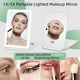 thumbnail image 2 of Espejo de maquillaje FUNTOUCH recargable con 72 luces LED 1X/5X, 2 of 7