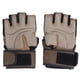 thumbnail image 1 of Guantes deportivos Hombre ANGGREK Medio dedo Marrón M, 1 of 8