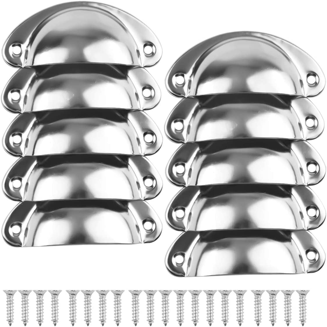Tianlu 12 Shell Handles Drawer Door Handles Vintage Shell Handles Door Handles