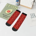 thumbnail image 7 of Naloa Red Skulls 1 Ankle Socks for Women Non Slip Socks No Show Socks Classic Low Cut Casual Socks Casual Socks, 7 of 7