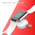 thumbnail image 1 of Watch Charger for  Watch Wireless Charger 2 Pack  Watch Portable USB Car Magnetic Charger  Travel Cordless Charger with Light Weight Quick Charging for  Watch Series, 1 of 9