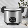 thumbnail image 2 of Aroma 60-Cup (Cooked) Commercial Rice Cooker, Stainless Steel, 2 of 6