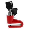 thumbnail image 5 of IBASETOY Motorcycle Caliper Lock Red Plastic 1Pcs for Disc Brake Locking and Safety, 5 of 7