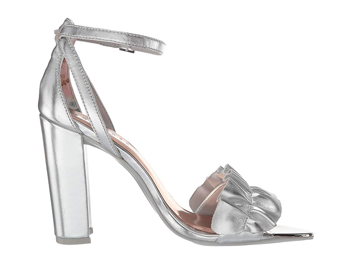 silver ted baker sandals