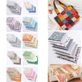 thumbnail image 3 of Lefu 7Pcs Assorted Mixed Pattern Bundle Quilting Cotton Fabric Sewing DIY, 3 of 3